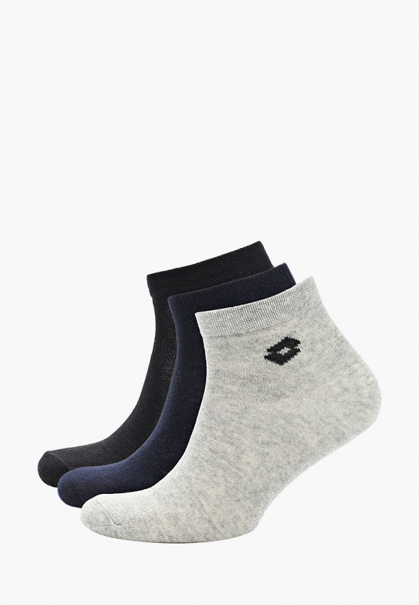 

Носки 3 пары Lotto, Разноцветный, LOTTO SOCK ANKLE II - PK3PRS