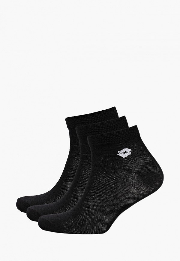 

Носки 3 пары Lotto, Черный, LOTTO SOCK ANKLE II - PK3PRS