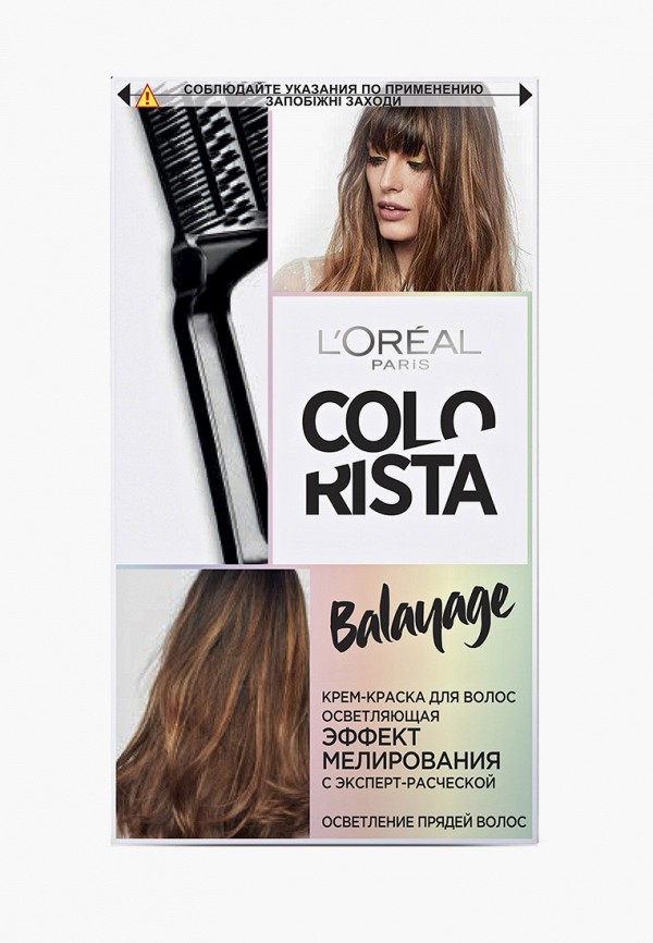 

Краска для волос L'Oreal Paris, Бежевый, "Colorista Balayage" осветляющая Эффект Мелирования