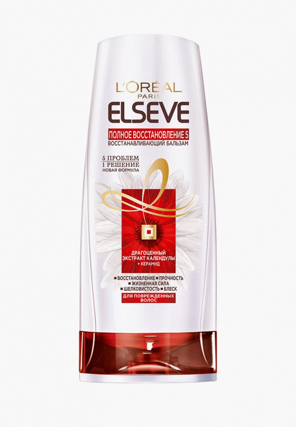 

Бальзам для волос L'Oreal Paris, Белый, "Полное восстановление 5", для ослабленных или поврежденных волос, 200 мл