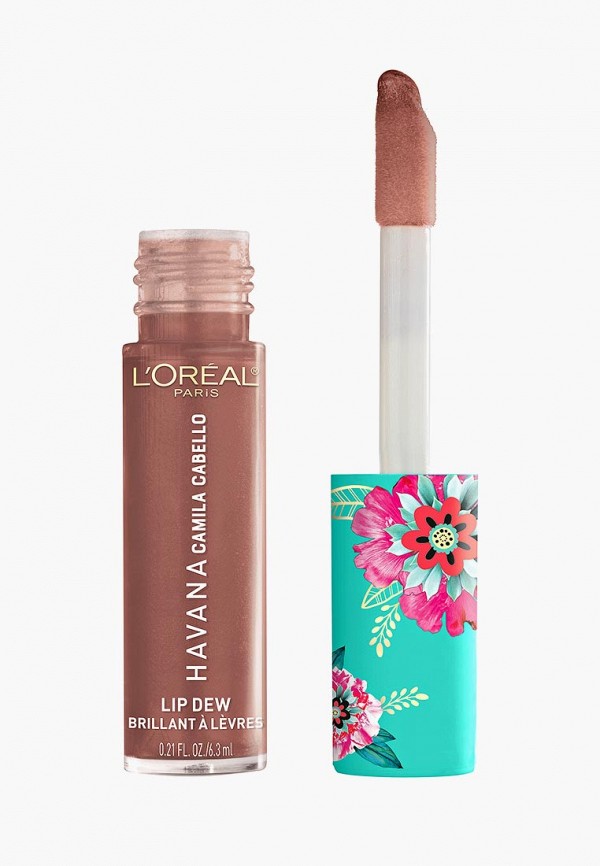 

Блеск для губ L'Oreal Paris, Коричневый, Lip Dew в эксклюзивной коллекции "Havana от L’Oreal Paris x Camila Cabello", оттенок 03, Desnudo