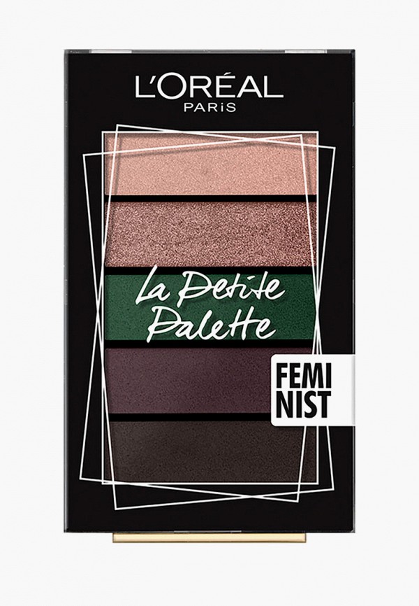 

Палетка для глаз L'Oreal Paris, Разноцветный, La Petite Palette, оттенок 05, Независимость