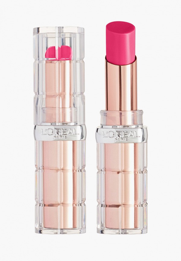 

Помада L'Oreal Paris, Прозрачный, визуально увеличивающая объем губ Color Riche «Plump and Shine», оттенок 106, розовый, 3.8 мл