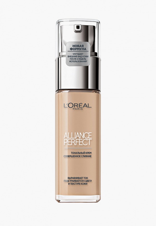 

Тональный крем L'Oreal Paris, Бежевый, Alliance Perfect, Совершенное слияние, выравнивающий и увлажняющий, оттенок N2, 30 мл