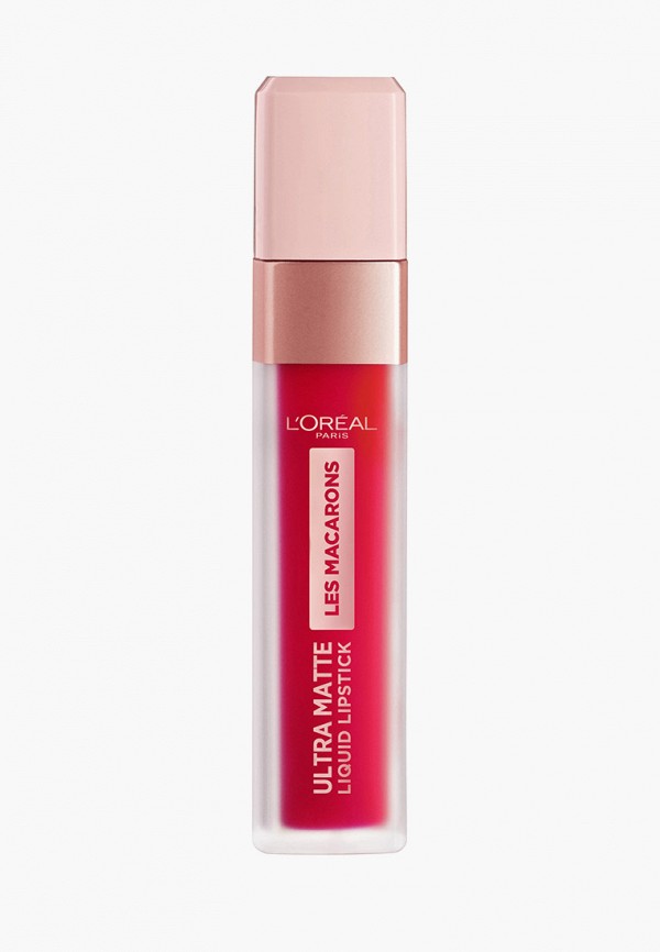 

Помада L'Oreal Paris, Красный, Infaillible Les Macarons, оттенок 828, Малиновое конфи, 8 мл