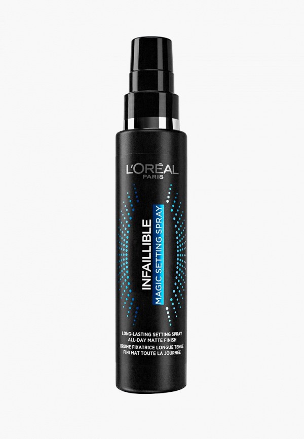 

Спрей для лица L'Oreal Paris, Черный, "Infaillible", 80 мл