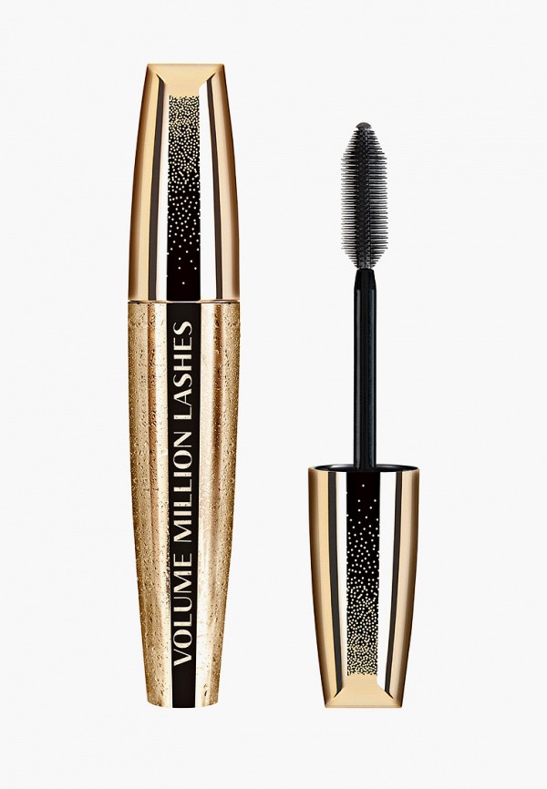 

Тушь для ресниц L'Oreal Paris, Черный, "Million Lashes", тон 03, 9.5 мл