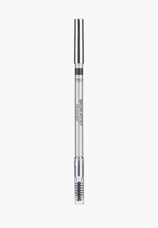 

Карандаш для бровей L'Oreal Paris, Коричневый, "Brow Artist Designer", оттенок 303, темно-коричневый, 5 г