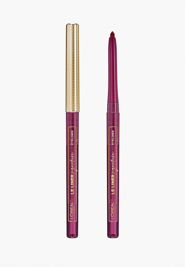 

Карандаш для глаз L'Oreal Paris, Бордовый, "Le Liner Signature"