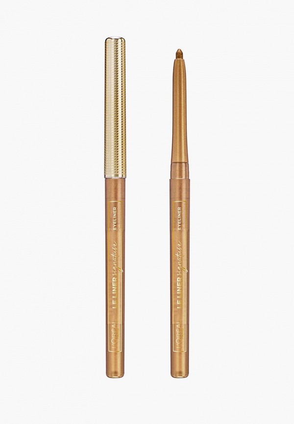 

Карандаш для глаз L'Oreal Paris, Золотой, "Le Liner Signature"