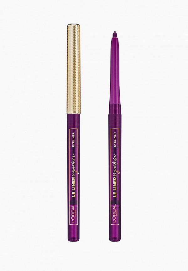 

Карандаш для глаз L'Oreal Paris, Фиолетовый, "Le Liner Signature"