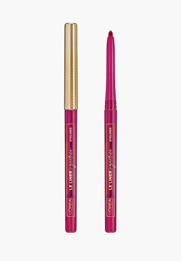 

Карандаш для глаз L'Oreal Paris, Розовый, "Le Liner Signature"