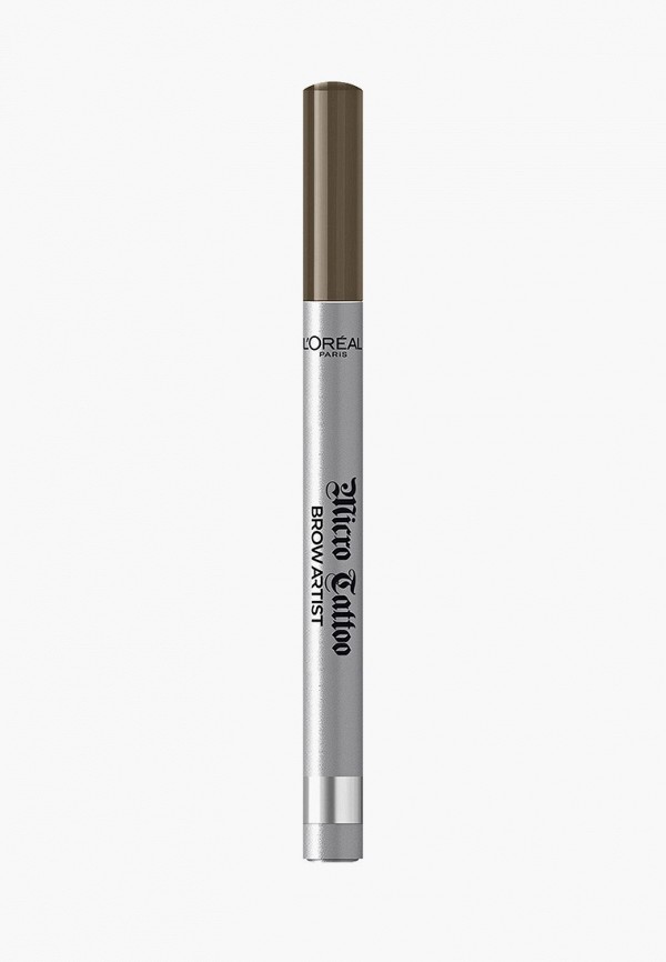 

Карандаш для бровей L'Oreal Paris, Прозрачный, Brow Artist Micro Tattoo, оттенок 105 Брюнет, 1 мл