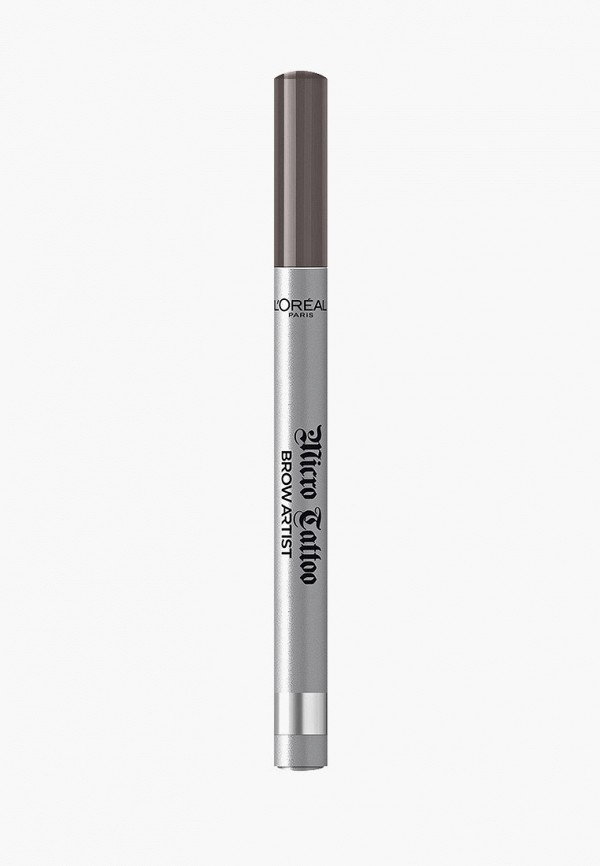 

Карандаш для бровей L'Oreal Paris, Прозрачный, Brow Artist Micro Tattoo, оттенок 107, Холодный Брюнет, 1 мл