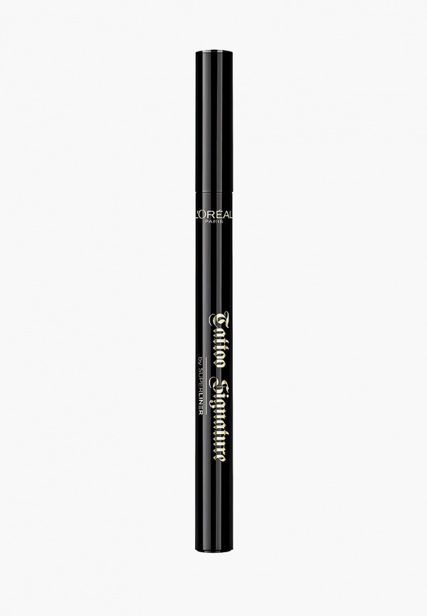 

Подводка для глаз L'Oreal Paris, Прозрачный, Tattoo Суперлайнер, 01 Черный, 1 мл