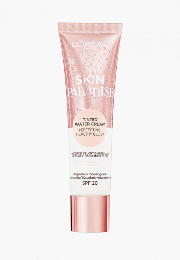 

Тональное средство L'Oreal Paris, Бежевый, SKIN PARADISE, 02 светлый, 30 мл.