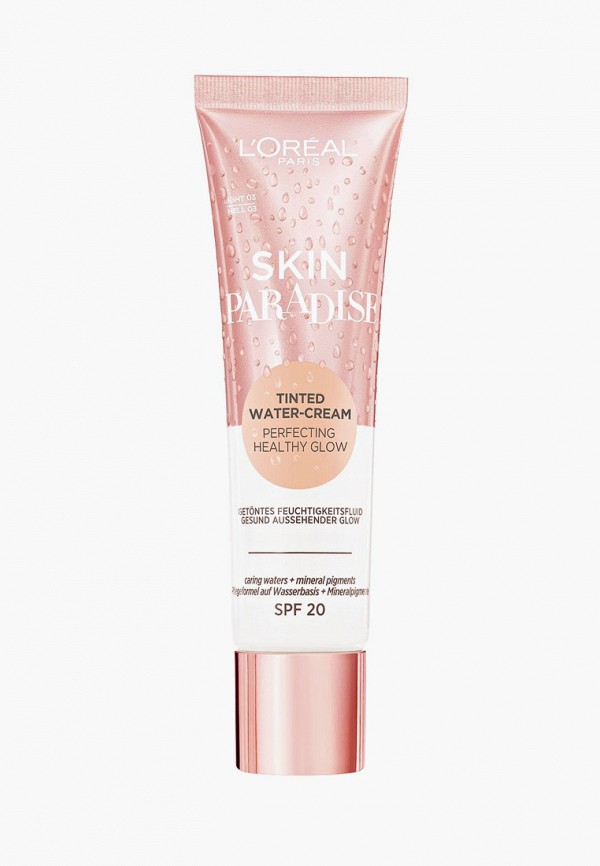 

Тональное средство L'Oreal Paris, Прозрачный, флюид SKIN PARADISE, тон светлый 03, 30 мл