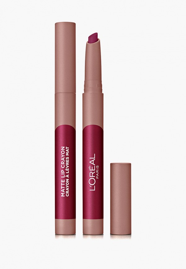 

Карандаш для губ L'Oreal Paris, Бордовый, Мат. стик Inf.Crayon 114, 1.3 гр.