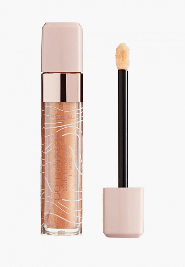 

Блеск для губ L'Oreal Paris, Золотой, GOLD MIRAGE GLOSS, 01 GOLD QUARTZ, 7 мл