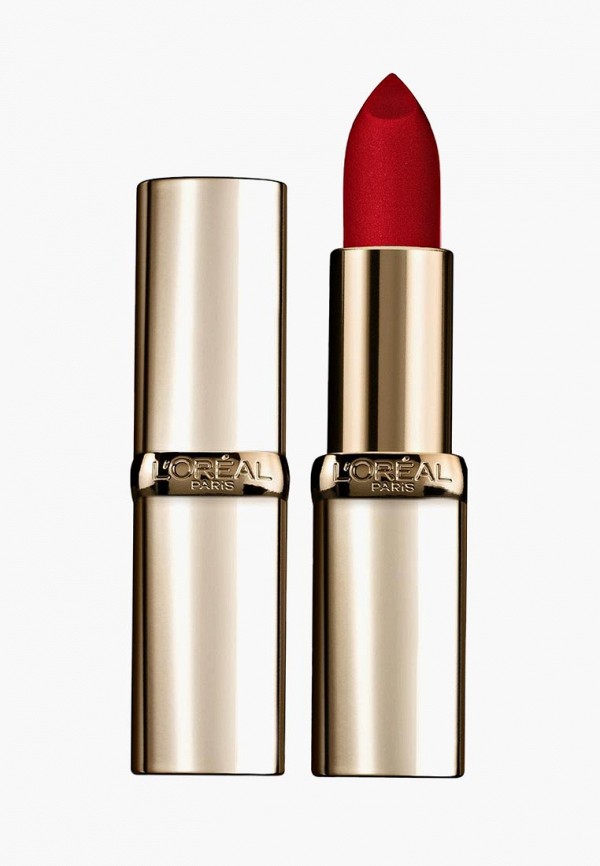 

Помада L'Oreal Paris, Красный, Color Riche Золотая Коллекция, оттенок Рубиновое Золото, 7 мл