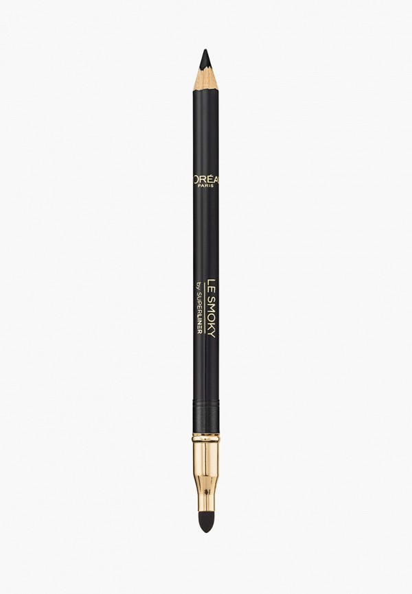 

Карандаш для глаз L'Oreal Paris, Черный, "Color Riche" Le Smoky, оттенок 201, Итальянский эспрессо, двусторонний, 5 г