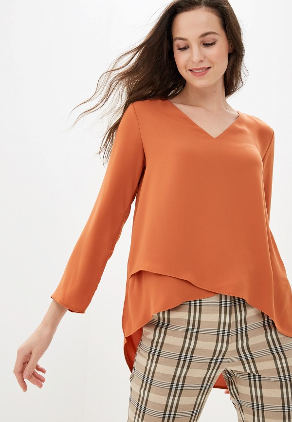 Блуза  - оранжевый цвет