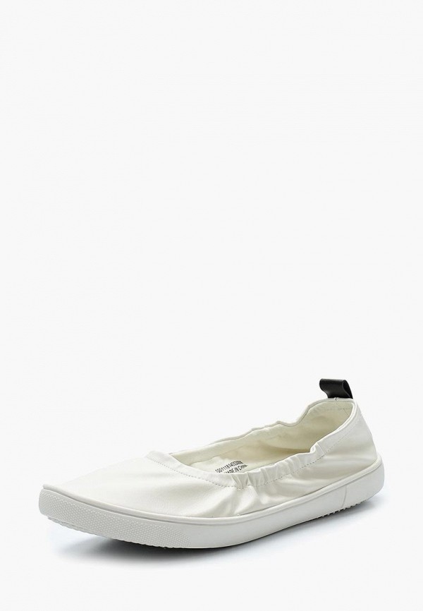 

Балетки LOST INK, SAFFRON ELASTICATED PLIMSOLL, Белый