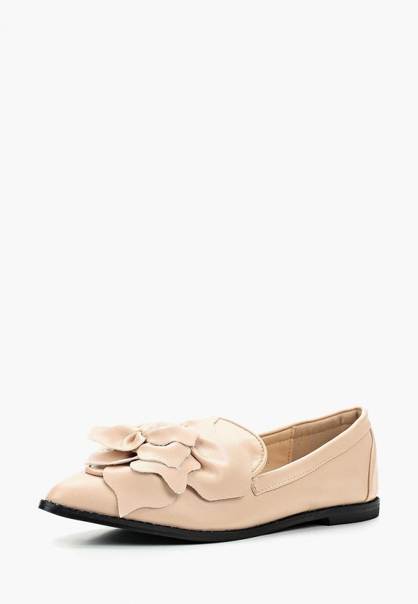

Лоферы LOST INK, FRANKI FLOWER TRIM LOAFER, Бежевый