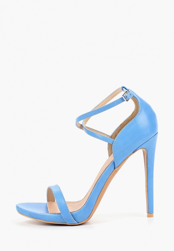 

Босоножки Lost Ink, Голубой, LUCY X STRAP STILETTO SANDAL