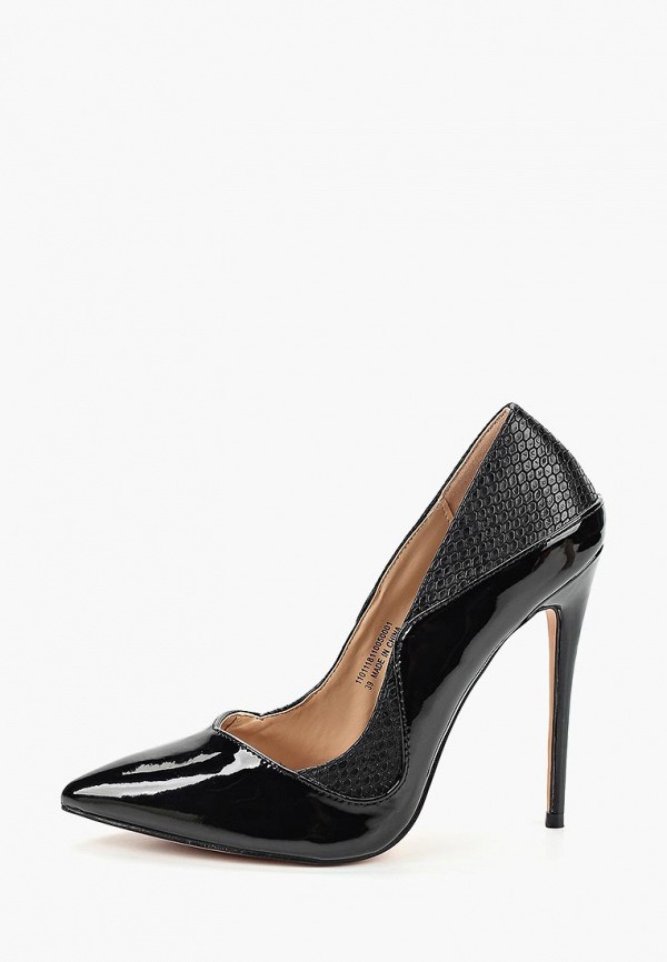

Туфли LOST INK, TIA MIXED MATERIAL STILETTO, Черный