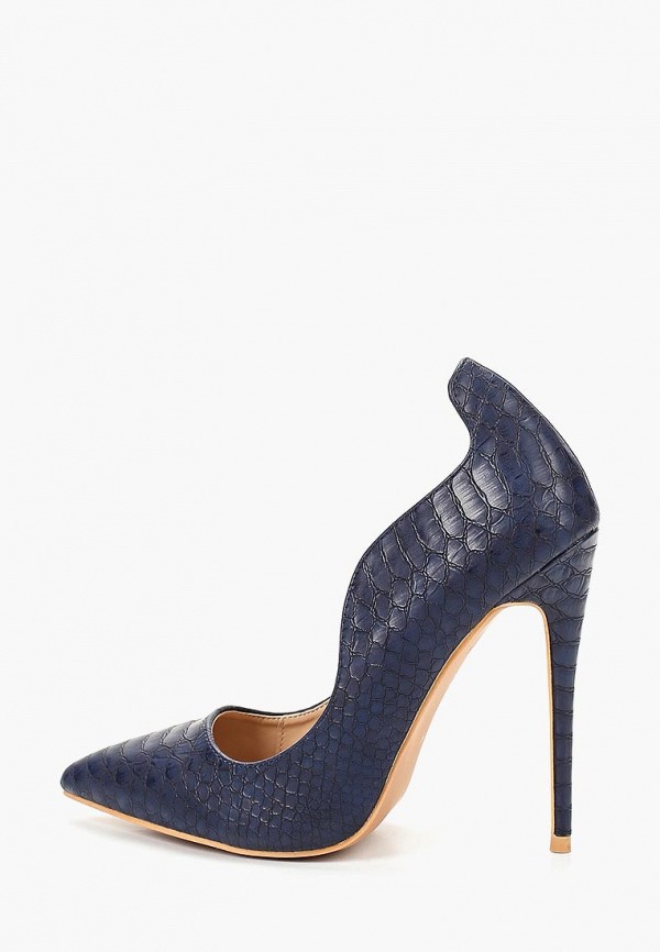 

Туфли Lost Ink, Синий, TIFF CURVED CUT STILETTO