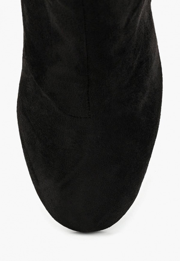 

Сапоги Lost Ink, Черный, CRACKLE HEEL PLAIN HIGH BOOT