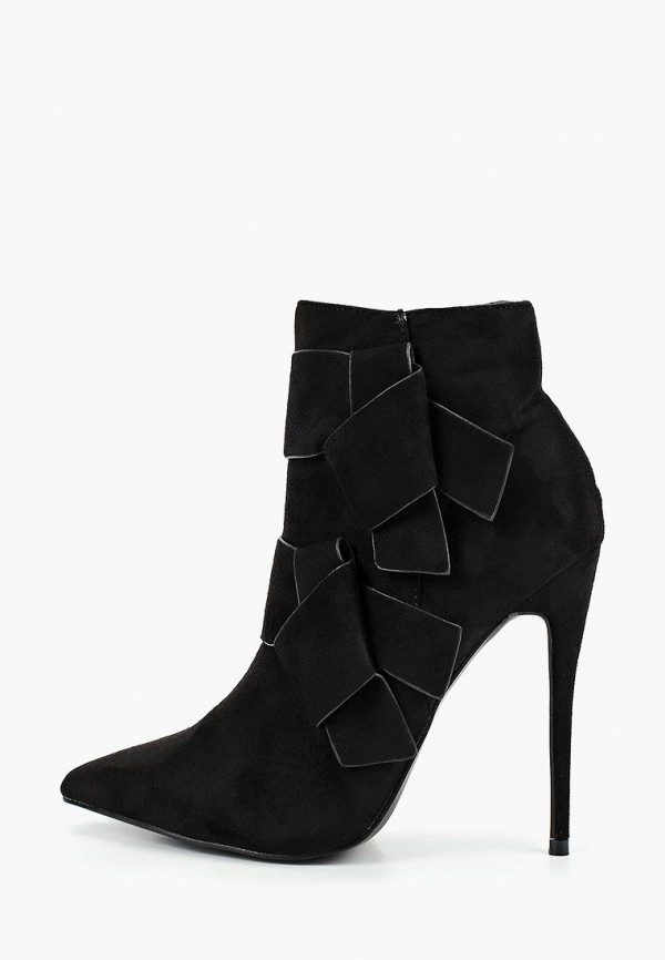 

Ботильоны Lost Ink, Черный, JAMIE BOW DETAIL STILETTO BOOT