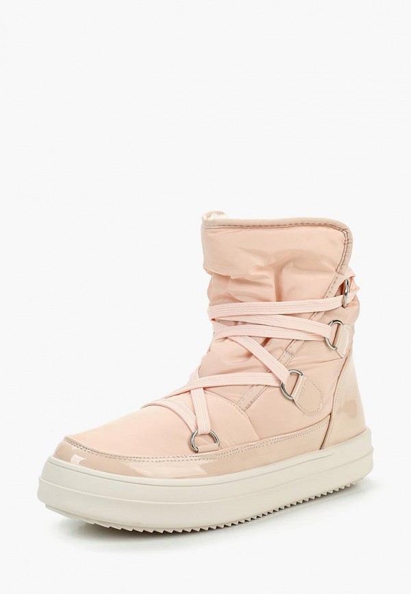 

Дутики LOST INK, GWEN CHUNCKY LACE UP, Розовый