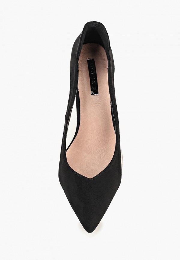 

Туфли LOST INK, WF ANNIE MIXED MATERIAL MID HEEL COURT, Черный