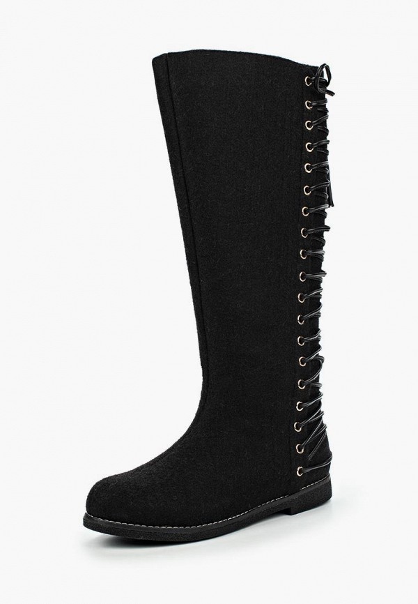 

Валенки LOST INK, FAME LACE BACK FELT BOOT, Черный