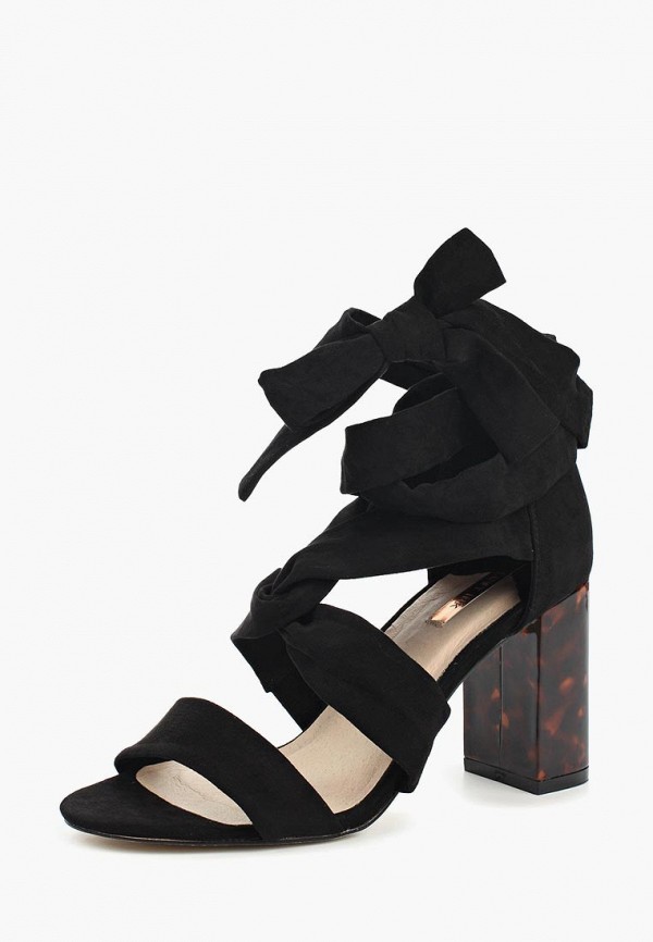 

Босоножки Lost Ink, Черный, JEN KNOT TRIM SANDAL