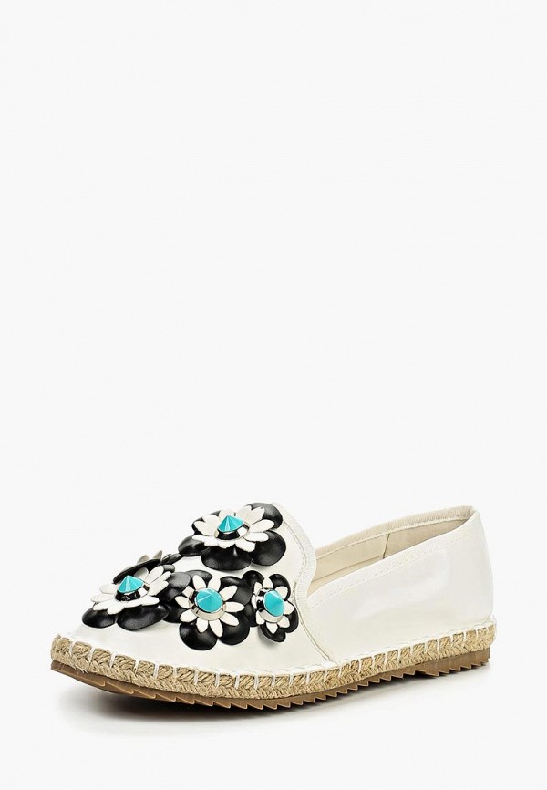 

Эспадрильи Lost Ink, Белый, LUCIA 3D FLORAL ESPADRILLE