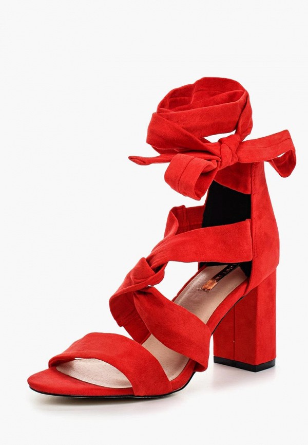 

Босоножки LOST INK, Красный, JEN KNOT TRIM SANDAL