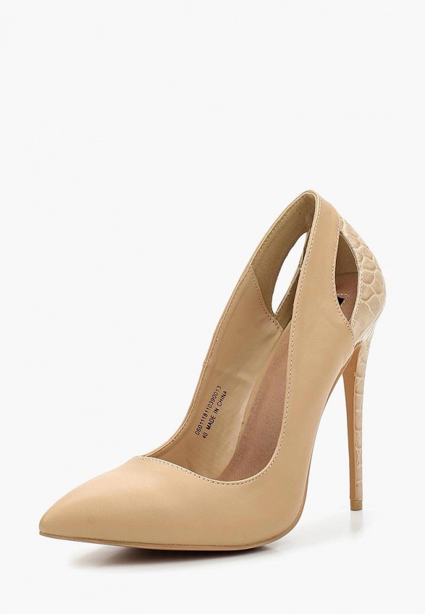 

Туфли LOST INK, ADDY TEXTURED BACK COURT SHOE, Бежевый