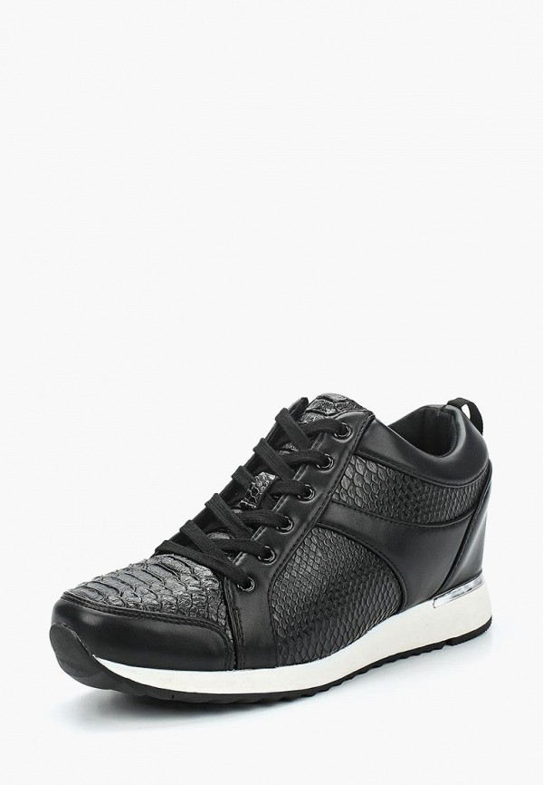 

Кеды на танкетке LOST INK, Черный