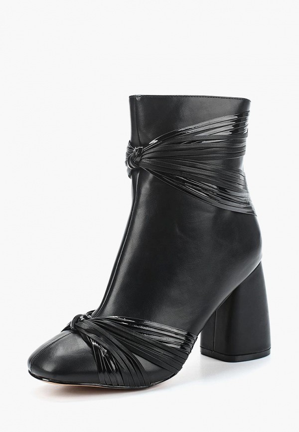 

Ботильоны Lost Ink, Черный, DEUCE STRAPPY BUBBLE HEEL BOOT