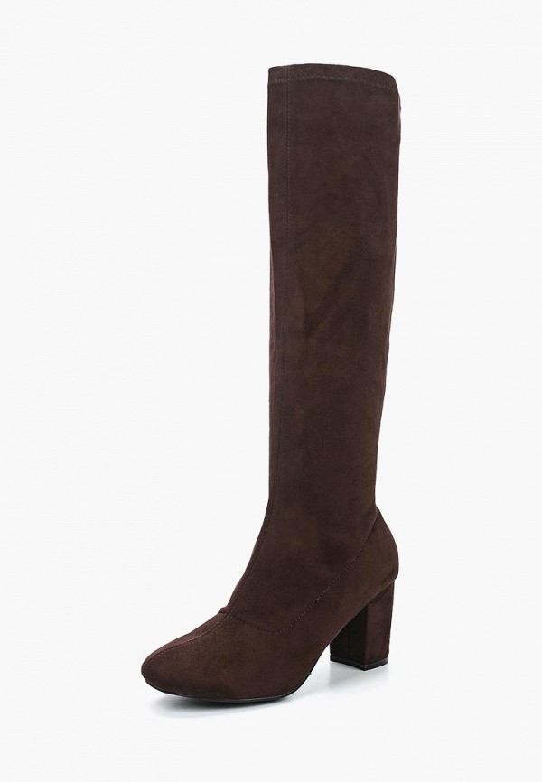 

Сапоги LOST INK, TARYN BLOCK HEEL HIGH BOOT RX, Коричневый