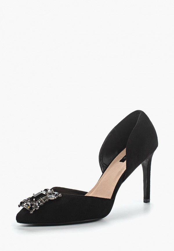

Туфли LOST INK, ANNIE BROOCH MID HEEL COURT, Черный