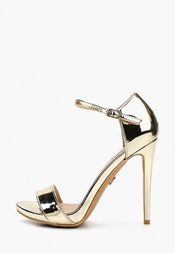 

Босоножки Lost Ink, Золотой, BLOSSOM STILETTO SANDAL