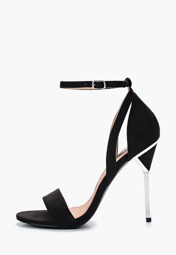 

Босоножки LOST INK, BRE METAL HEELED SANDAL, Черный