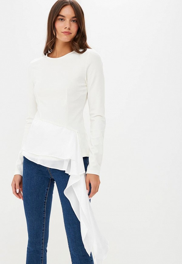 

Лонгслив Lost Ink, Белый, SATIN MIX LONG SLEEVE TOP