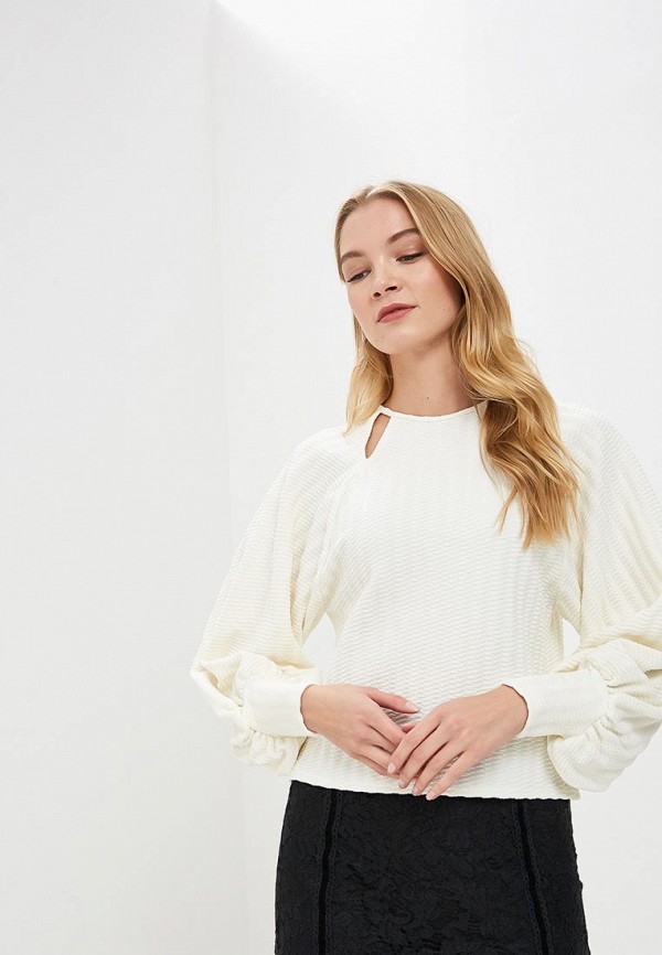 

Джемпер LOST INK, CUFF DETAIL TOP WITH CUT OUT, Белый