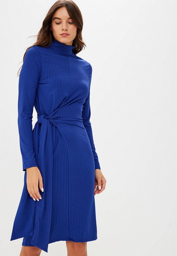 

Платье LOST INK, Column Dress with Tie Waist, Синий