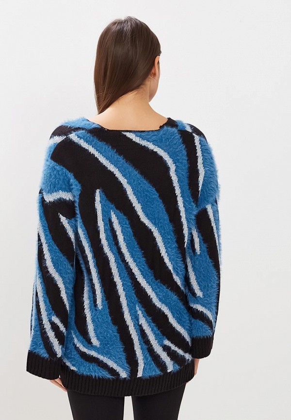 

Пуловер LOST INK, ZEBRA INTARSIA TUNIC, Синий